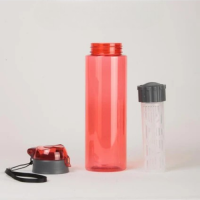 500 ML Detoks Filtreli Plastik Su Şişesi