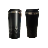 EccoTech 300 ML Çelik Siyah Termos