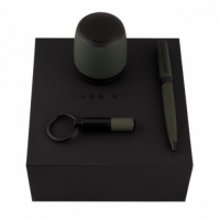 HUGO BOSS Bluetooth Hoparlör + Anahtarlık + Kalem Seti No: 2