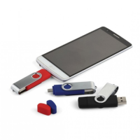 64 GB Döner Kapaklı USB Bellek (OTG Özellikli)