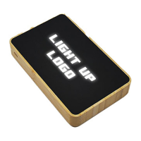 10000 mAh Magsafe ıŞIKLI 22.5W Hızlı Sarjlı 15W Hızlı Wireless bambu Powerbank K480