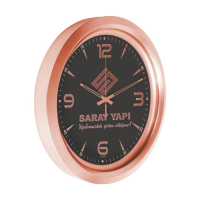 METALİZE DUVAR SAATİ