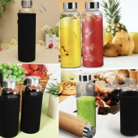 500 Ml Neopren Kılıflı Cam Matara