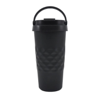 EccoTech 500 ML Tutma Kulplu Diamond Çelik Termos 