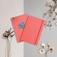 13x21 cm Renkli Sert Kapak Çizgili Defter