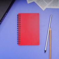 9 × 15 cm Ahşap Kapaklı Not Defteri