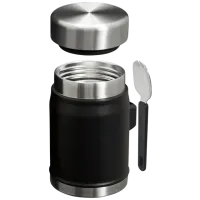 Stanley Classic Legendary Kaşıklı Yemek Termosu | 0.4L - Siyah