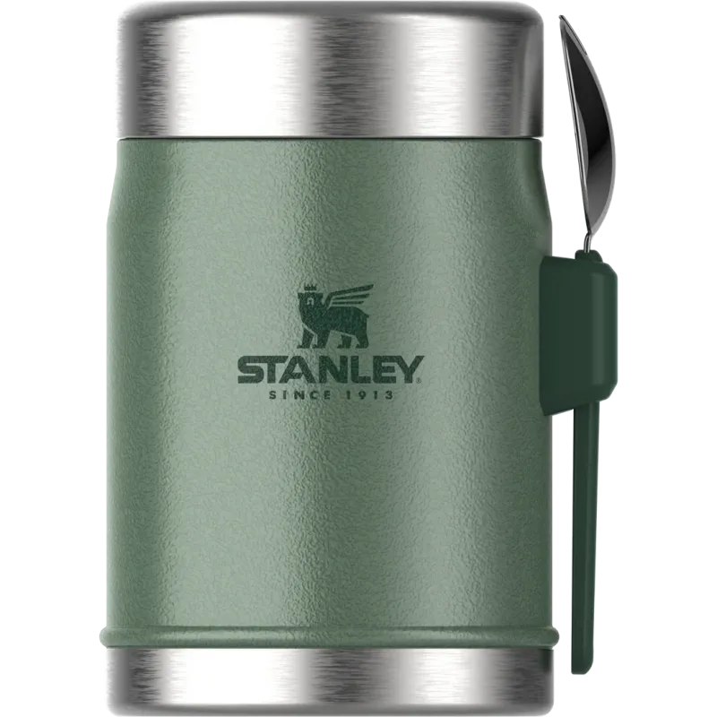 Stanley Classic Legendary Kaşıklı Yemek Termosu | 0.4L - Yeşil