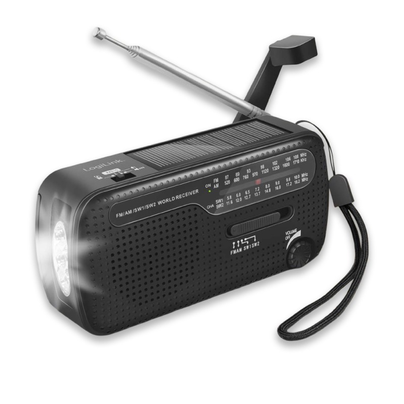 Emergency Radio with Flashlight