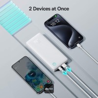 Baseus Airpow Lite Power 10.000mAh 15W Powerbank-Beyaz 