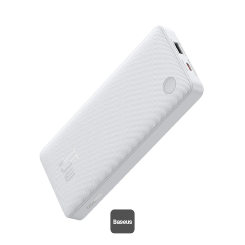 Baseus Airpow Lite Power 10.000mAh 15W Powerbank-Beyaz 
