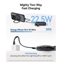 Baseus EnerFill FC21 QPow3 Ultra Dijital Göstergeli Powerbank 10.000 mAh 22.5W 