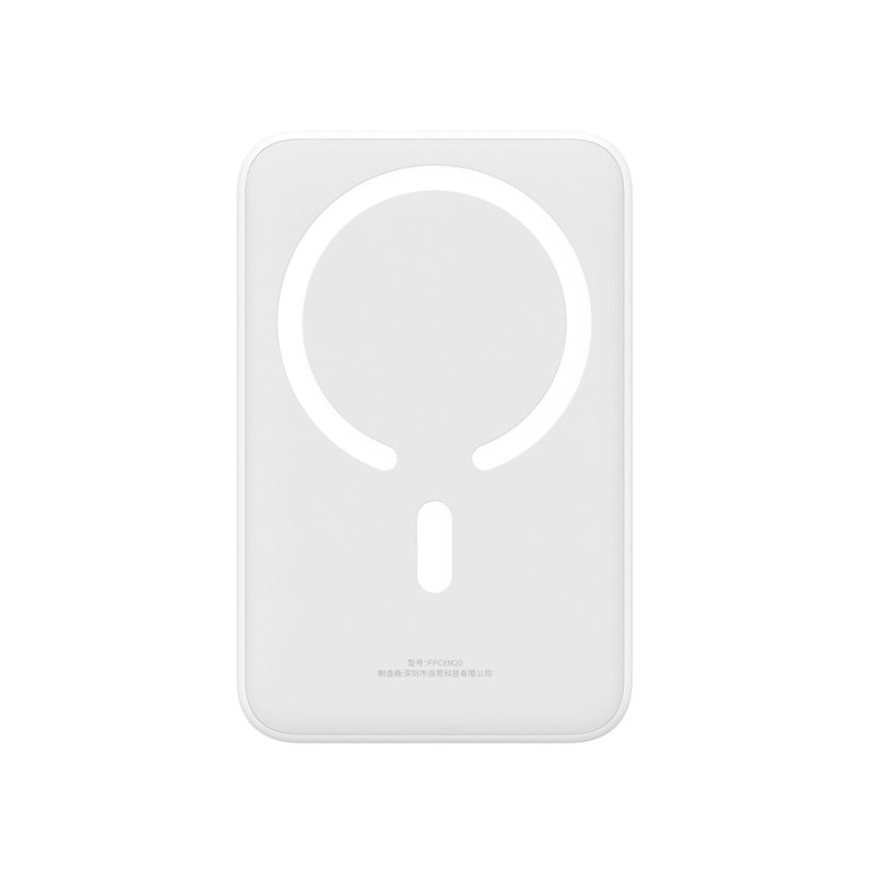 Baseus EnerFill FM41 Mini Manyetik Powerbank 20.000 mAh 20W - Beyaz