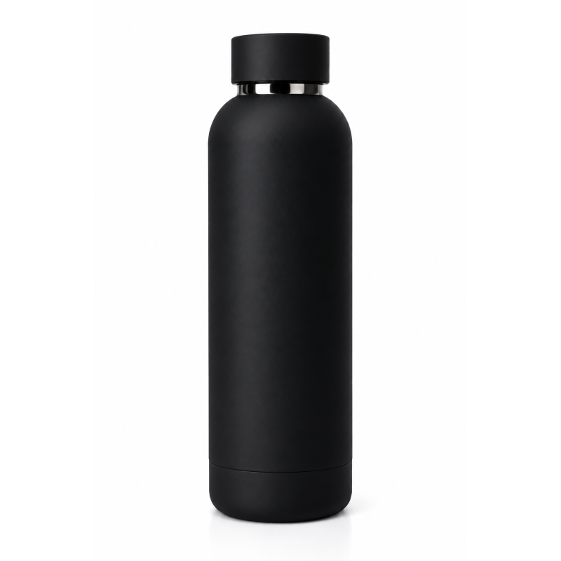 EccoTech 500 ML Çelik Termos Siyah