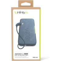 InfinityLabInfinityLab by Harman - InstantGo Powerbank 10000 mAh, Lightning, Mavi