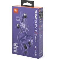 JBL Tune FLEX2 NC Kulakiçi TWS Kulaklık, Ghost Mor