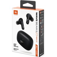 JBL Wave Beam2, ANC Kablosuz Kulakiçi Kulaklık, Siyah