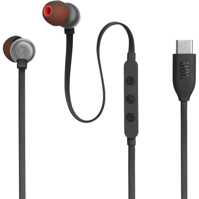 JBL Tune 310C USB-C Kulakiçi Kulaklık - Siyah