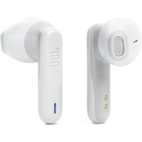 JBL Wave Flex - IP54 ve IPX2 su geçirmez kablosuz kulak içi kulaklık - TalkThru ve AmbientAware teknolojisi - 32 saat pil ömrü - Beyaz