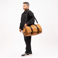 MUGO Multi-Pocket Spor Çantası -Taba