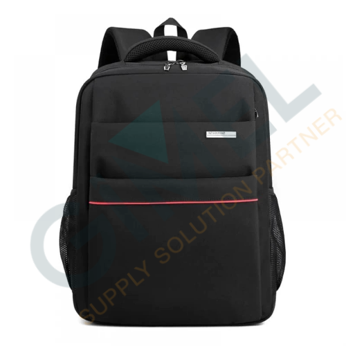 Laptop Bölmeli Sırt Çantası Promosyon - Siyah