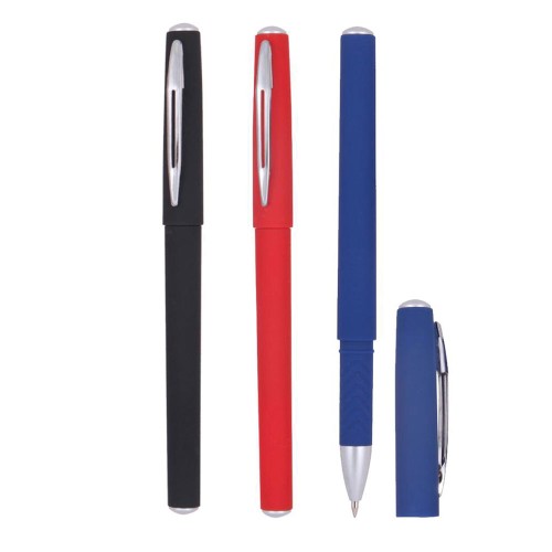 Rubber Gövde Plastik Roller Kalem