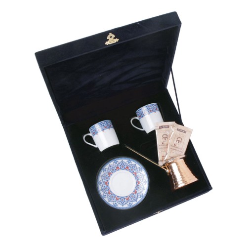 Ahşap Kutulu Türk Kahvesi Seti