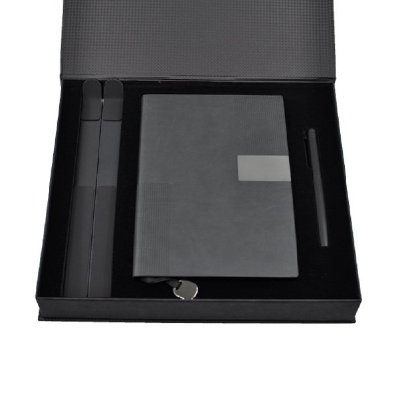 VİP SET K1140 (DF02 DEFTER-KL03 ROLLER KALEM-CH30 LAPTOP TUTUCU)