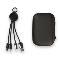 Işıklı Logo Şarj Kablosu (Çantalı)