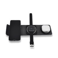 Kablosuz Şarj Standı (Telefon, Saat, Kulaklık)