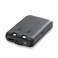 Işıklı Logo Hızlı Wireless Şarj Magsafe 10000 mAh