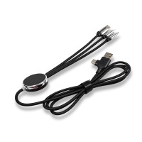 Işıklı Logo 60W Hızlı Type-C Uçlu Data Transferli Şarj Kablosu