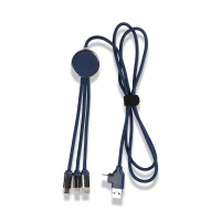 Işıklı Logo Type-C Uçlu Şarj Kablosu