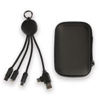 Işıklı Logo Type-C Uçlu Şarj Kablosu (Çantalı)