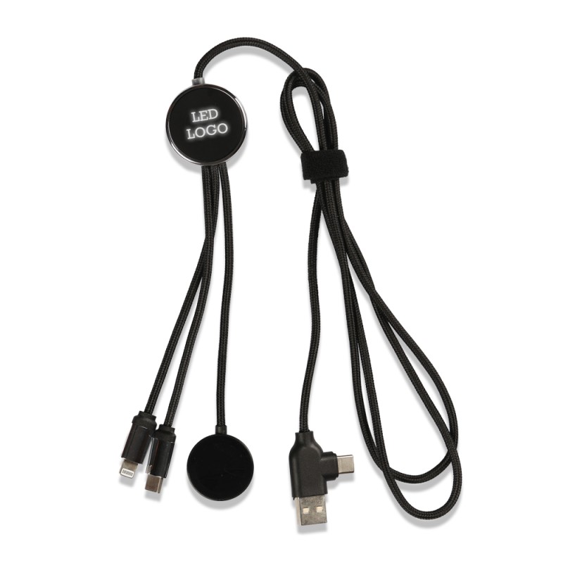 Işıklı Logo Şarj Kablosu