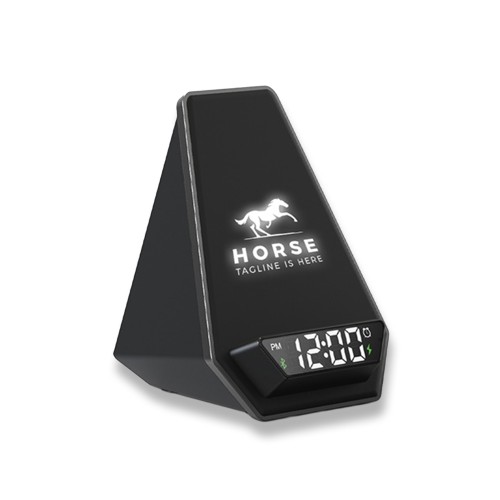 Işıklı Logo Hoparlörlü Kablosuz Șarj Standı