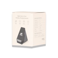 Işıklı Logo Hoparlörlü Kablosuz Șarj Standı