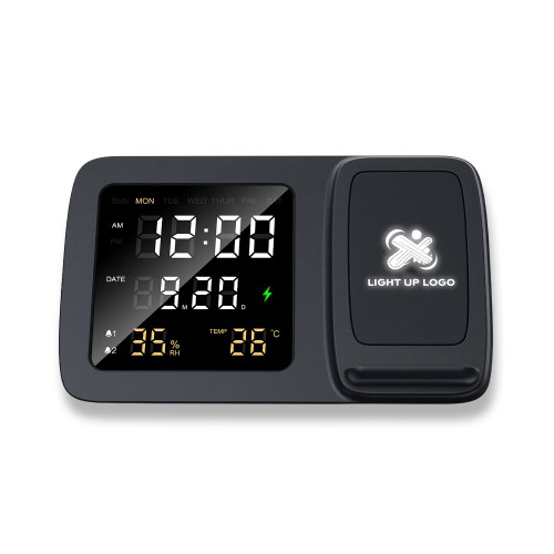 Işıklı Logo Kablosuz Şarj Standı