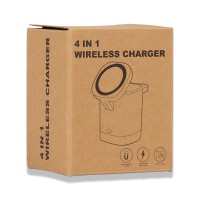 Kablosuz Şarj Standı (Telefon, Saat, Kulaklık)