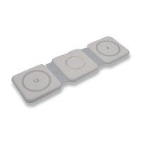 Kablosuz Şarj Standı (Telefon, Saat, Kulaklık)