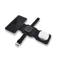 Kablosuz Şarj Standı (Telefon, Saat, Kulaklık)