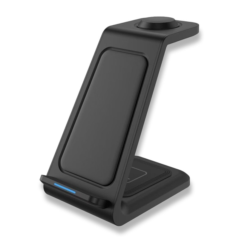 Kablosuz Şarj Standı (Telefon, Saat, Kulaklık)