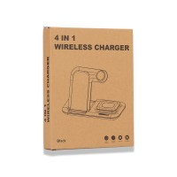 Kablosuz Şarj Standı (Telefon, Saat, Kulaklık)