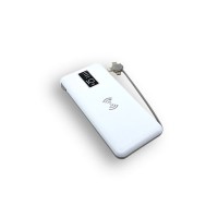 10000 mAh Wireless Powerbank (Dahili Kablolu)