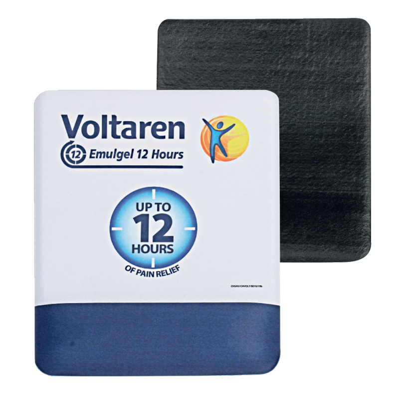 Sünger Bilek Destekli Kauçuk Taban Logo Baskılı Mouse Pad