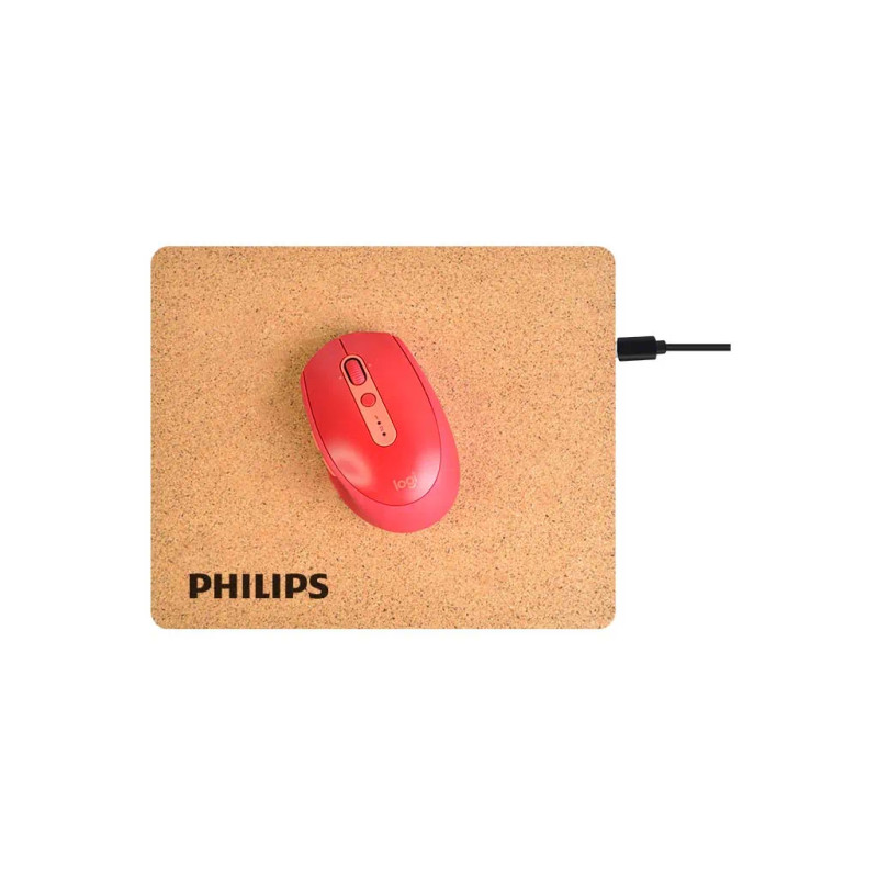 10W Kablosuz Şarj Özellikli Mantar Mouse Pad