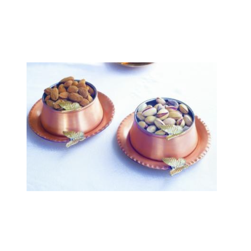 Copper Sugar Bowl