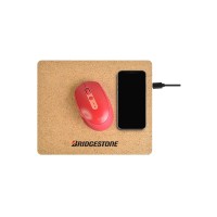 10W Kablosuz Şarj Özellikli Mantar Mouse Pad