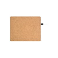 10W Kablosuz Şarj Özellikli Mantar Mouse Pad