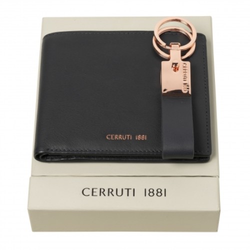 CERRUTI 1881 Kartlık + Anahtarlık Set No:2